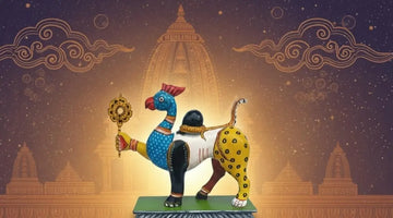 Handcrafted Navagunjara Wall Art for Modern Homes