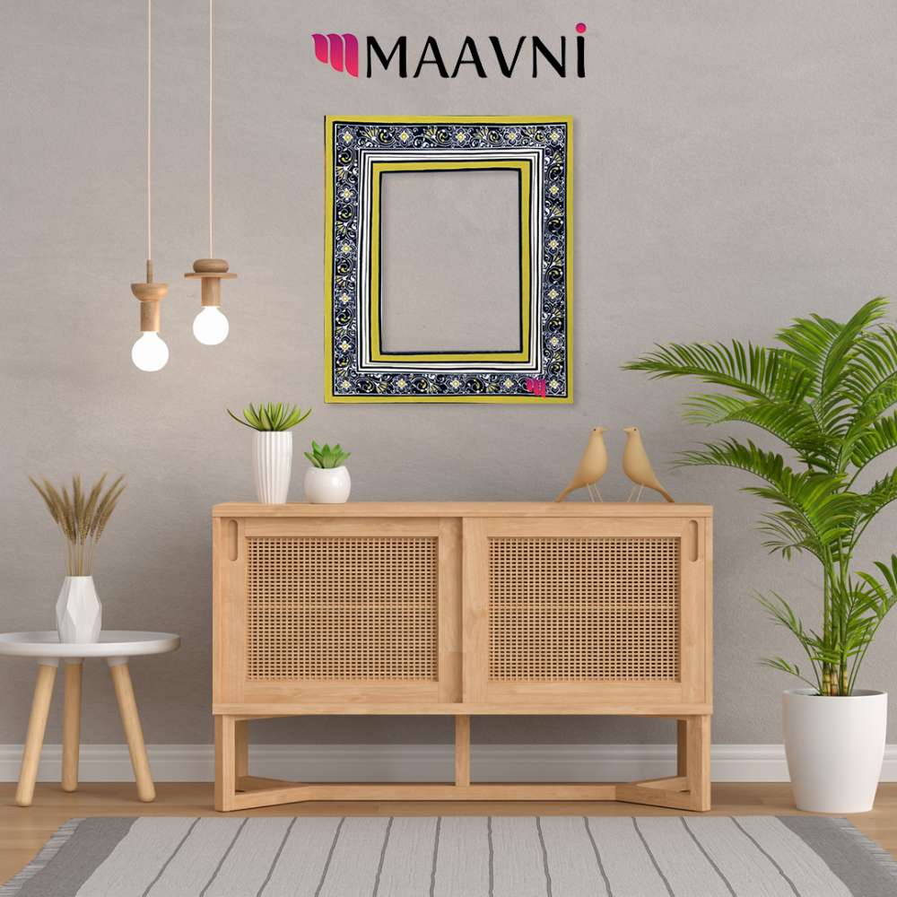 Hand-painted Pattachitra Photo Frame Decor gallery image by Maavni