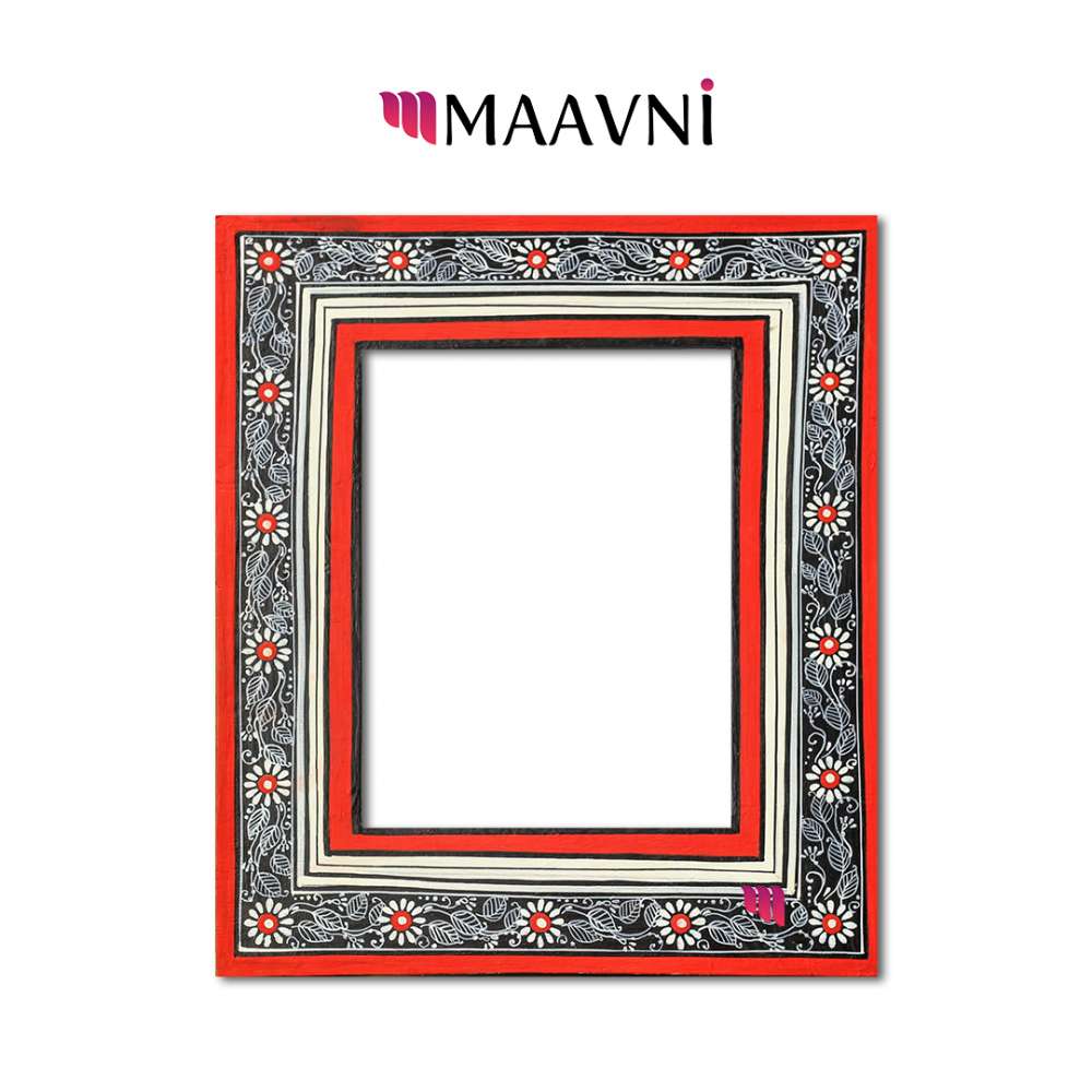 Hand-painted Pattachitra Photo Frame Decor gallery image by Maavni