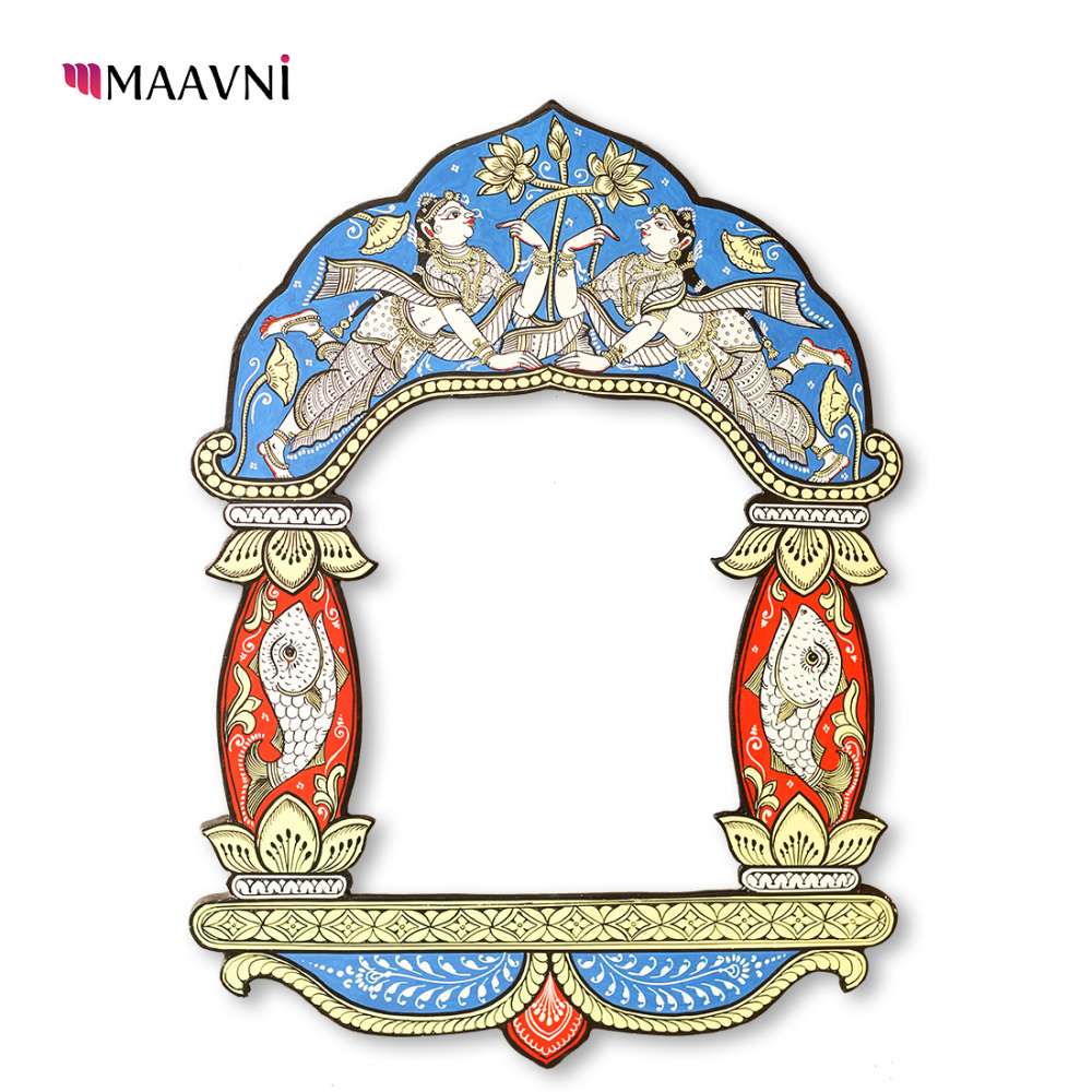 Hand-painted Pattachitra Ladies And Ladies Decor gallery image by Maavni