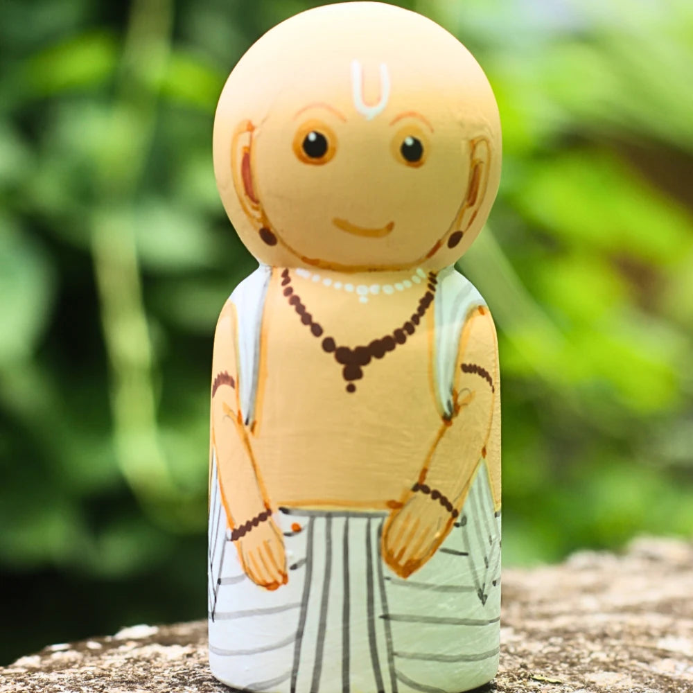 Hand-painted Pattachitra Sudama Doll Festive Decor by Maavni