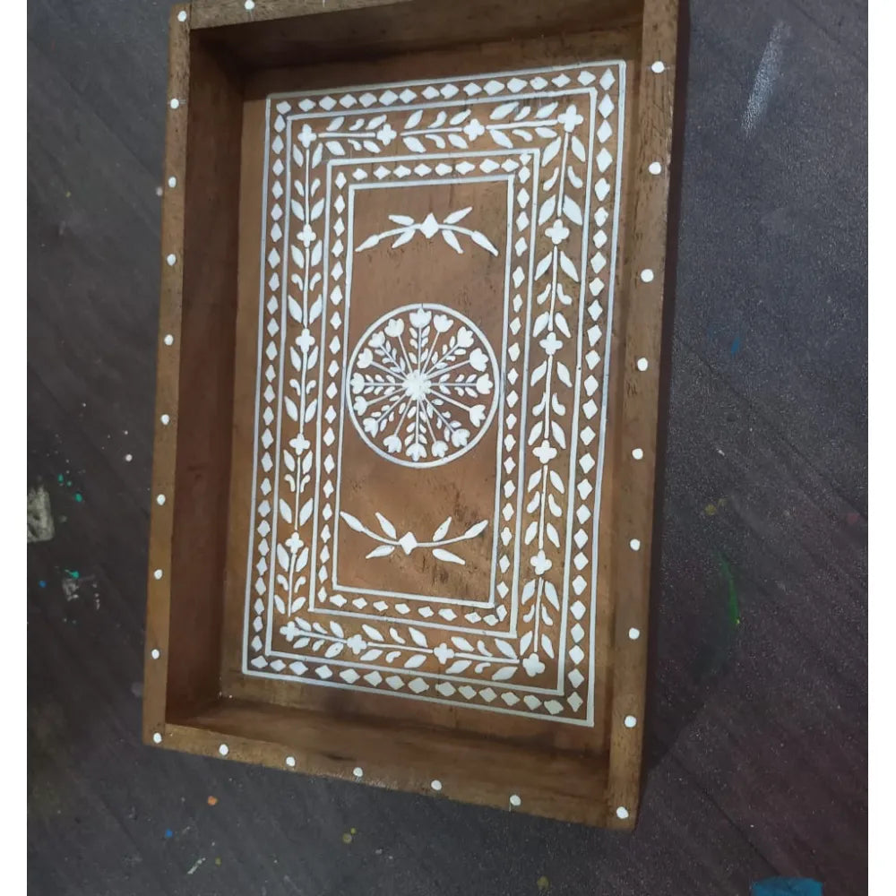 Hand-painted Pattachitra Customized Trays Decor by Maavni