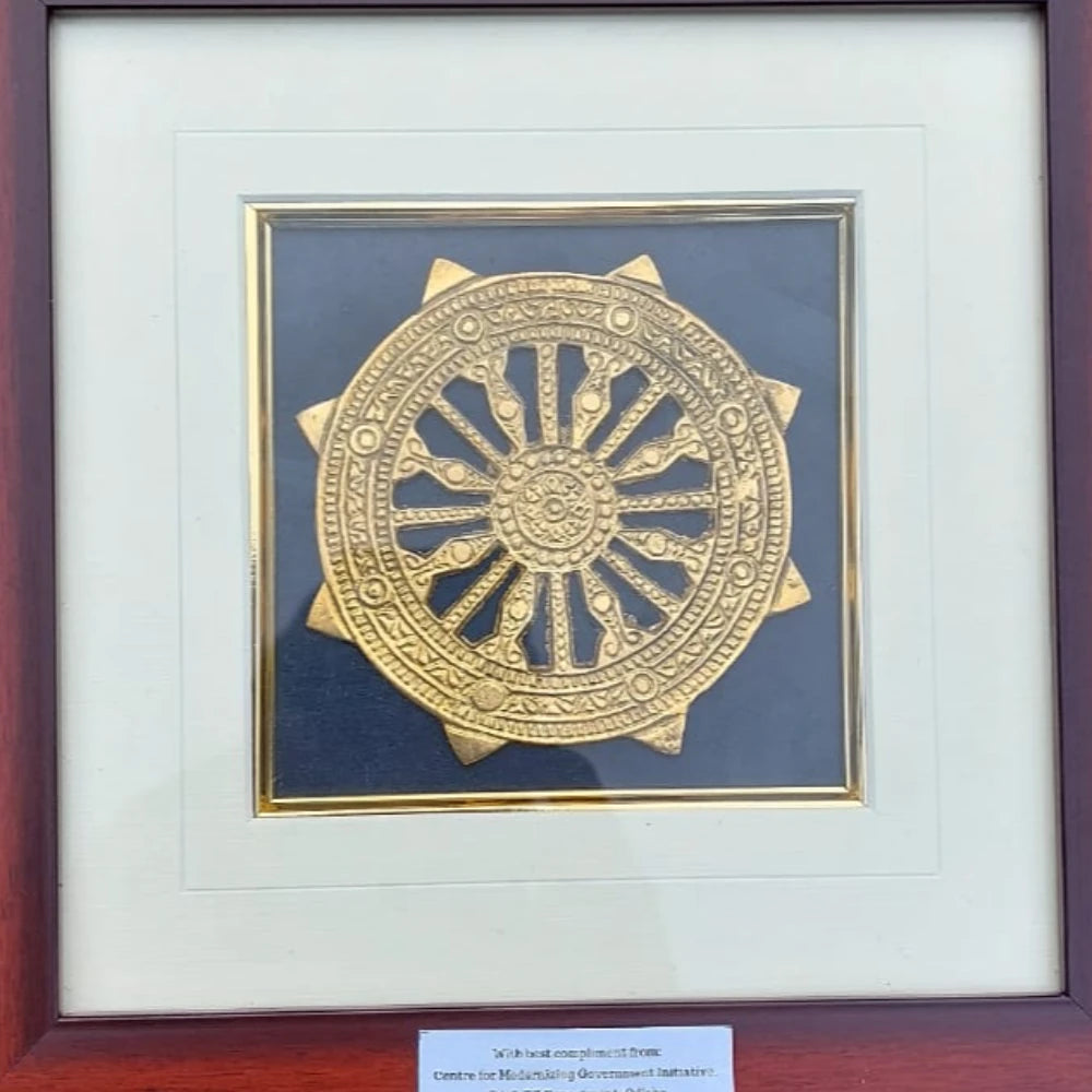 Hand-painted Pattachitra Corporate Gift Frame 10By10 Inches Decor by Maavni